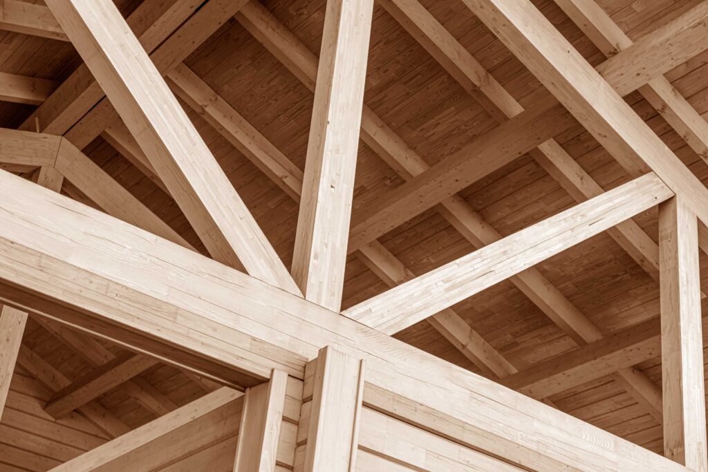 houtskelet aanbouw fundering