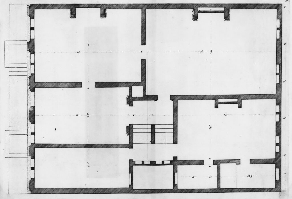 bouwtekening uitbouw
